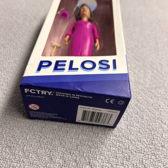 FCTRY Nancy Pelosi Real Life Action Figure Speaker House Political - Picture 3 of 7